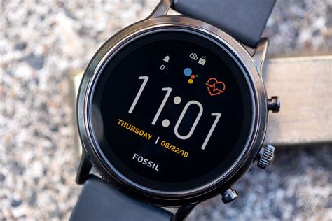 Fossil ‘gen 5 Smartwatch Review Best Of A Wear Os Situation The Verge
