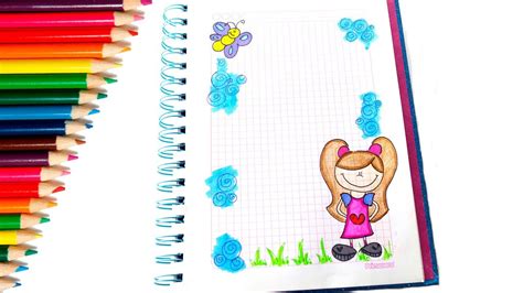 MÁrgenes Para Cuadernos Ideas Para Marcar Cuadernos Bordes Y