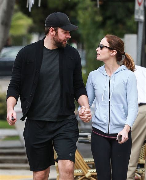 Emily Blunt And John Krasinski Out For Lunch In Los Angeles Hawtcelebs