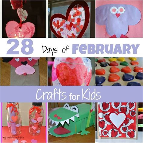 Mamas Like Me 28 Days Of February Crafts For Kids Also Includes Some