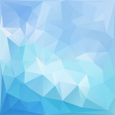 Light Blue Polygonal Background Stock Vector Illustration Of Light