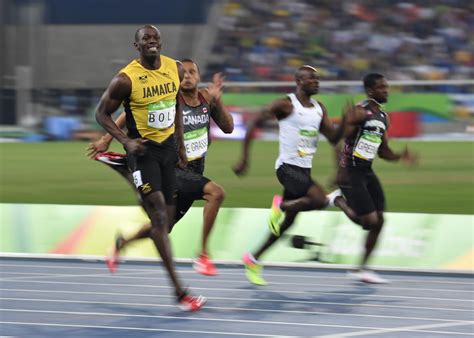 With roots in motocross americana, 100% is a premium sports performance brand providing riders with the highest quality in protection and style. Usain Bolt won his 100-meter semifinal at the 2016 Rio ...