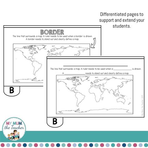 Boltss Geography Mapping Skills Interactive Notebook Interactive