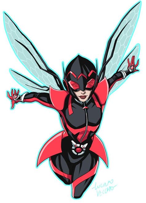 unstoppable wasp by lucianovecchio on deviantart marvel comic character marvel wasp superhero