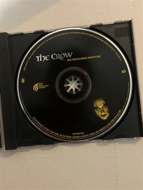 The Crow Original Motion Picture Soundtrack By Various Artists Cd