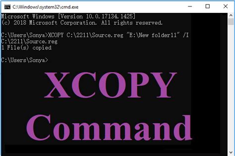 How To Make Use Of Xcopy Command To Copy Files And Folders