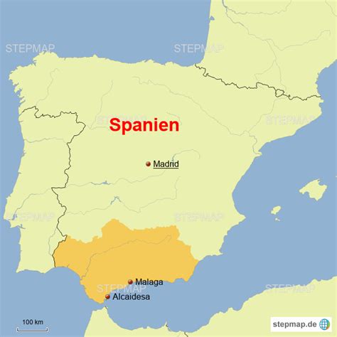 Stepmap Alcaidesa In Spanien Landkarte Für Spanien