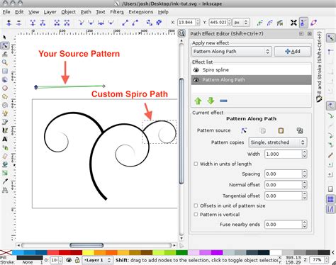 Using Spiro Splines In Inkscape Tucson Labs