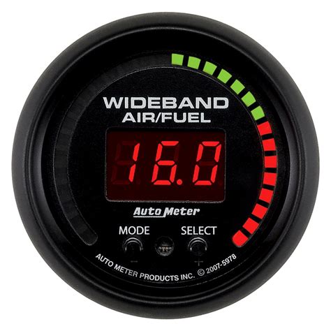 Auto Meter Es Series Wideband Pro Air Fuel Ratio Gauge