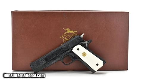 Colt Factory Engraved Government 45 Acp C15470