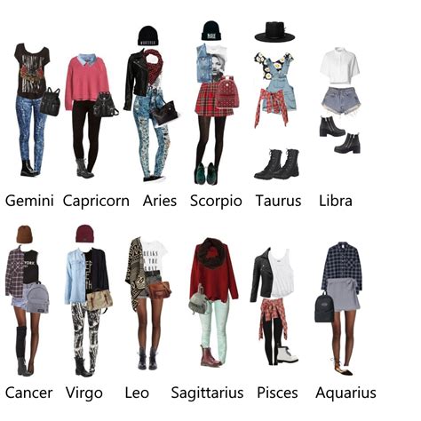 Zodiac Outfits Zodiac Clothes Zodiac Zodiac Signs