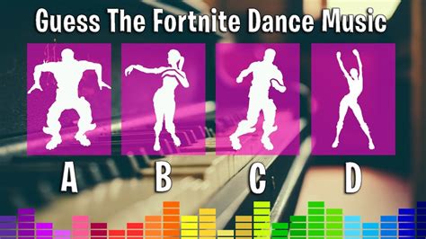 Guess The Fortnite Dance Music Piano Version Fortnite Challenge