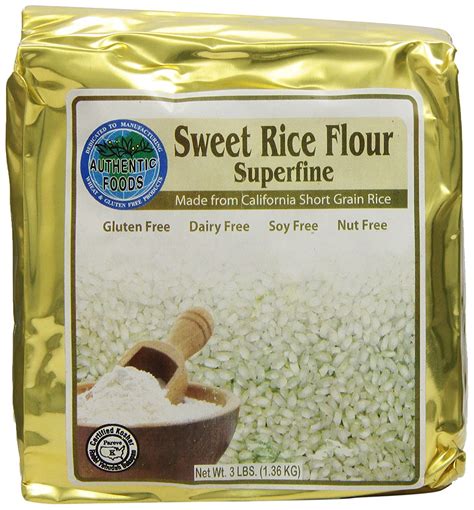 Evaporated milk, butter, semi sweet chocolate, mochiko, sugar and 3 more. Authentic Foods Superfine Sweet Rice Flour - 3lb - Walmart ...