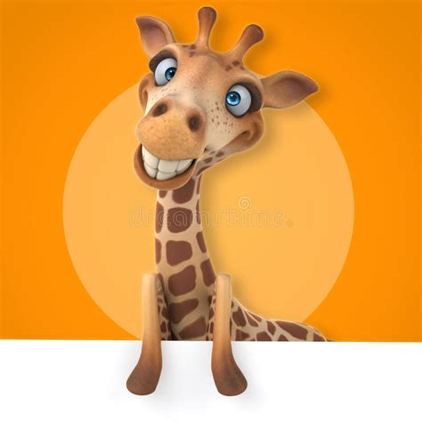 Fun Giraffe Stock Illustration Illustration Of Animal 66188408