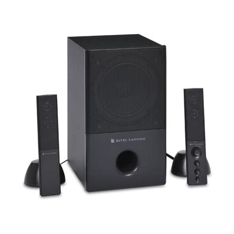 The vs4121 2.1 channel stereo computer speakers from altec lansing is a 2.1 channel speaker system with 31w of rms power. Altec Lansing VS4121 2.1 speakers | ClickBD