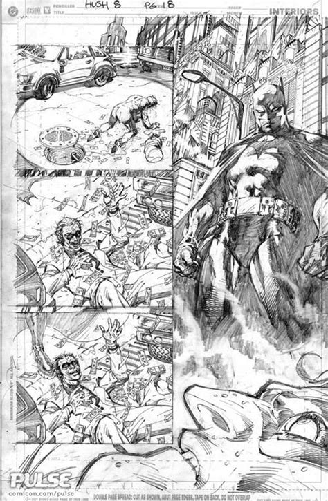 Batman 615 Page 8 Pencils By Jim Lee Jim Lee Art Comics Artwork