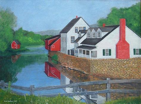 Londonderry Vermont Painting By Fred Jinkins Fine Art America
