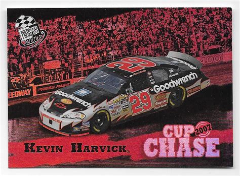 The nascar hall of fame in charlotte, nc is a shrine to the history and heritage of nascar. Kevin Harvick NASCAR 2007 Press Pass Cup Chase Refractor ...