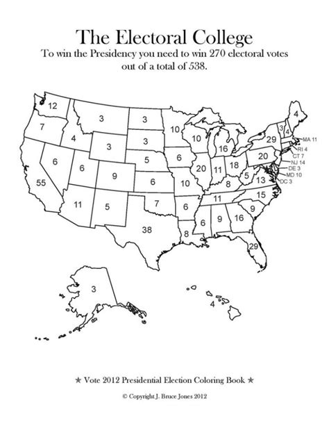 Blank Electoral College Map 2016 Printable Printable Maps Printable