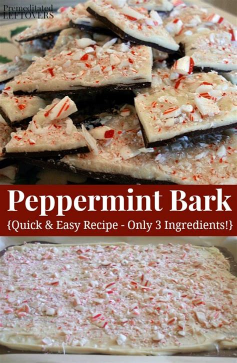 Easy Peppermint Bark Recipe Using Candy Canes