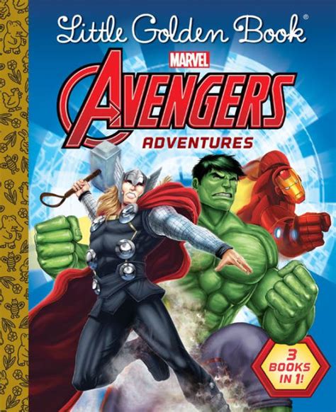 Little Golden Book Avengers Adventures Marvel By Various Golden