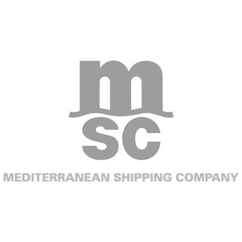 Mercy Ships Mediterranean Shipping Company Logo Grayscale Mercy Ships