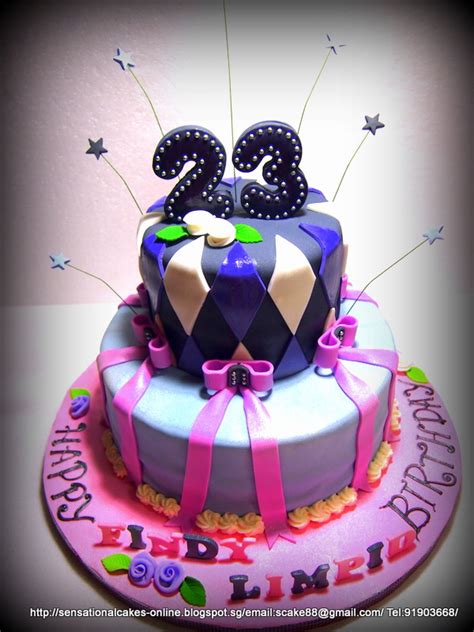 8 23rd Birthday Cakes For Women Photo 23rd Birthday Cake Mac Birthday Cake And Girls Makeup