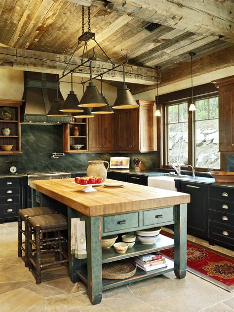 25 Awesome Rustic Kitchen Island Ideas To Try This 2020