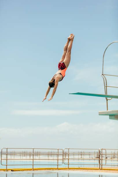 Diver Diving Board Stock Photos Pictures And Royalty Free Images Istock