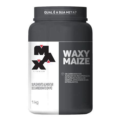 Waxy Maize 1000g Max Titanium Madrugão Suplementos