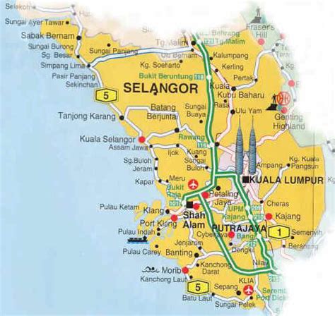 Selangor State And Attractions
