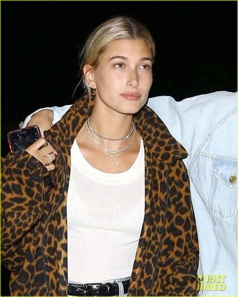 full sized photo of justin bieber hailey baldwin date night 02 justin bieber and hailey baldwin
