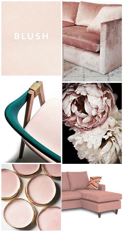 Blush Is The New Black Color Inspiration Inspiration Mood Board