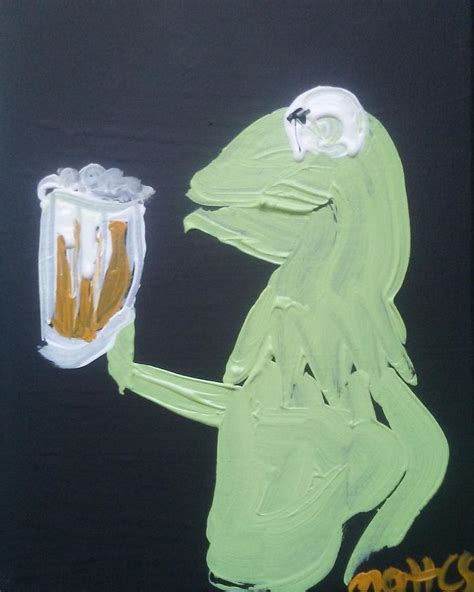 Kermit Painting By Matt Song Fine Art America