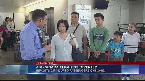 Multiple Injuries Reported After An Air Canada Flight Diverted To