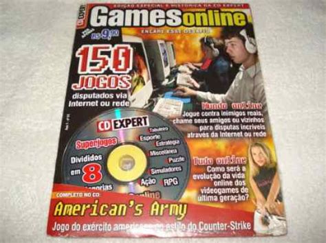Revista Cd Expert Game 150 Jogos Via Internet R 4998 Em Mercado Livre