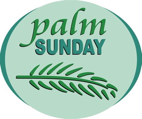 Palm Sunday Sign Drawing Free Image Download