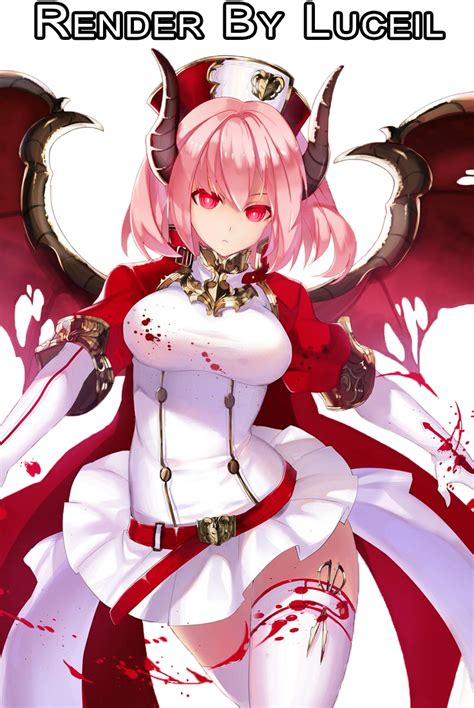 Bloody Anime Demon Girl Render By Lgeluceil On Deviantart