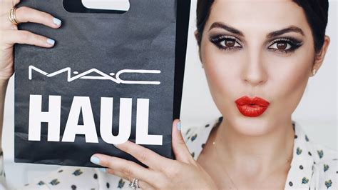 mac makeup haul youtube