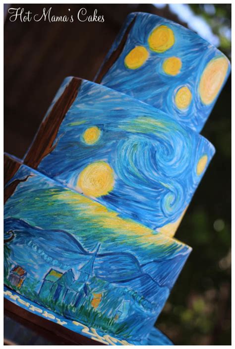 Van gogh was a huge fan of nighttime and his passion for this was depicted in starry night and a. The Starry Night - Van Gogh - CakeCentral.com
