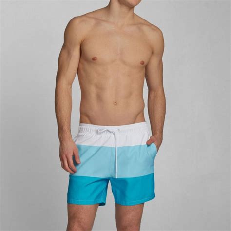 abercrombie and fitch men s swim shorts 5 colors abercrombie1892 mens swim abercrombie blue
