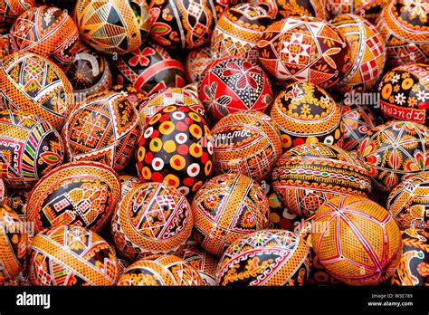 Pysanky Are Traditional Slavic Easter Eggs Decorated With Traditional