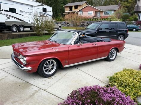 62 Corvair Monza 900 Convertible 4speed 102hp Vintage Muscle Cars