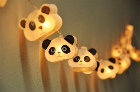 Cutie Panda Mulberry Paper Lanterns For Wedding Party Etsy