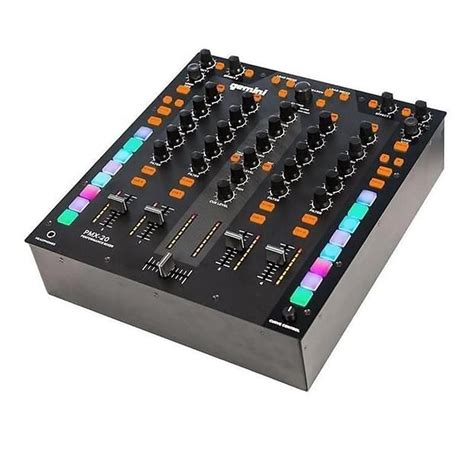 Gemini Pmx 20 4 Channel All In One Digital Dj Mixer And Reverb