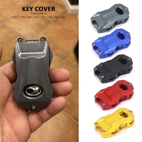 New Key Cover Shell Fob Case Skin Holder Aluminum Fit For Kymco S350