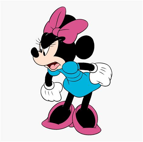 Angry Minnie Mouse Png Free Transparent Clipart Clipartkey
