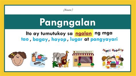 Pangngalan Worksheet Grade 3 Free Pantukoy Worksheets Si Sina The