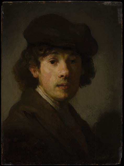 Style Of Rembrandt Rembrandt 16061669 As A Young Man The