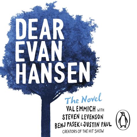 Dear evan hansen tells the story of a young man with social anxiety disorder who so yearns to make a connection with his peers that he fabricates a relationship with a deceased student to become closer to the boy's family. Dear Evan Hansen by Val Emmich - Penguin Books New Zealand